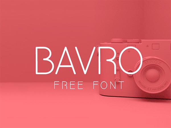 bavro-free-font