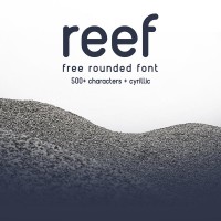 Свободный шрифт Reef с поддержкой кириллицы